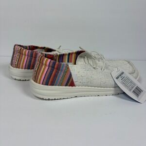 Hey Dude Wendy Funk Eureka Multi Color Speckled Boho Loafers Coast Womens Sz 9
